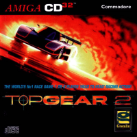 Top Gear 2 PAL Amiga CD32 PAL box art
